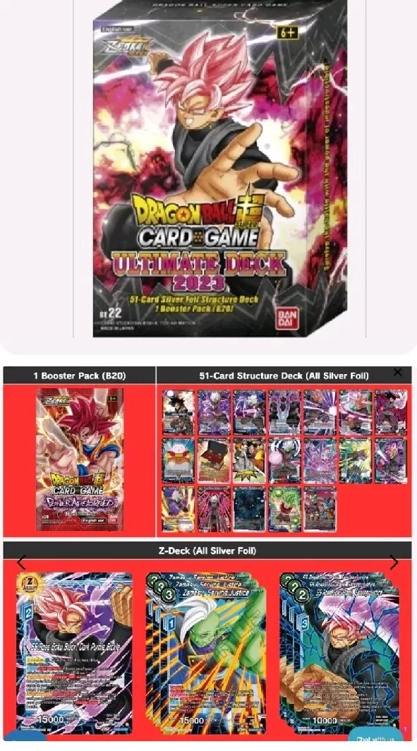 Dragon Ball Super TCG Ultimate Deck 2023