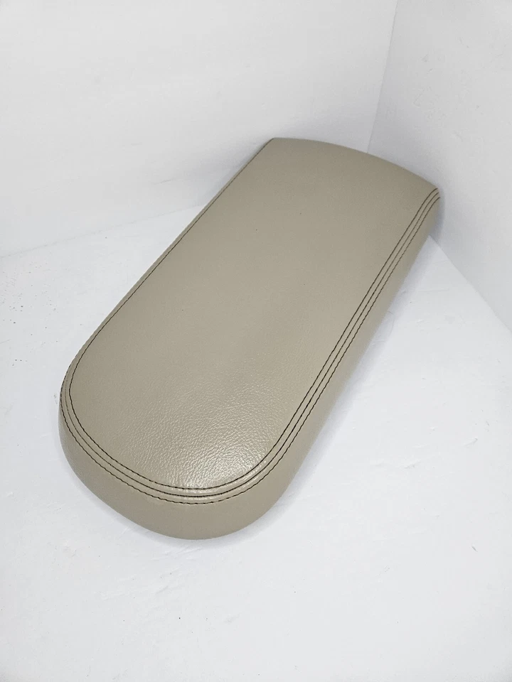 Ford 500 2005-2007 quinientos agrietados consola central tapa reposabrazos bronceado OEM Foto 2 de 4