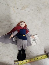 Disney Prince Phillip Sleeping Beauty 10 Inch Bean Bag Plush New with Tag