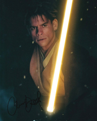 CHARLIE BARNETT signed Autogramm 20x25cm STAR WARS in Person autograph ACOA