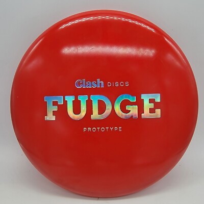 Clash Discs Prototype Steady Fudge Red/Silver Holo 175g