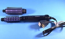 Conair CD160PN  Dual Voltage Curling Hot Air Brush Purple  2-In-1 Styler