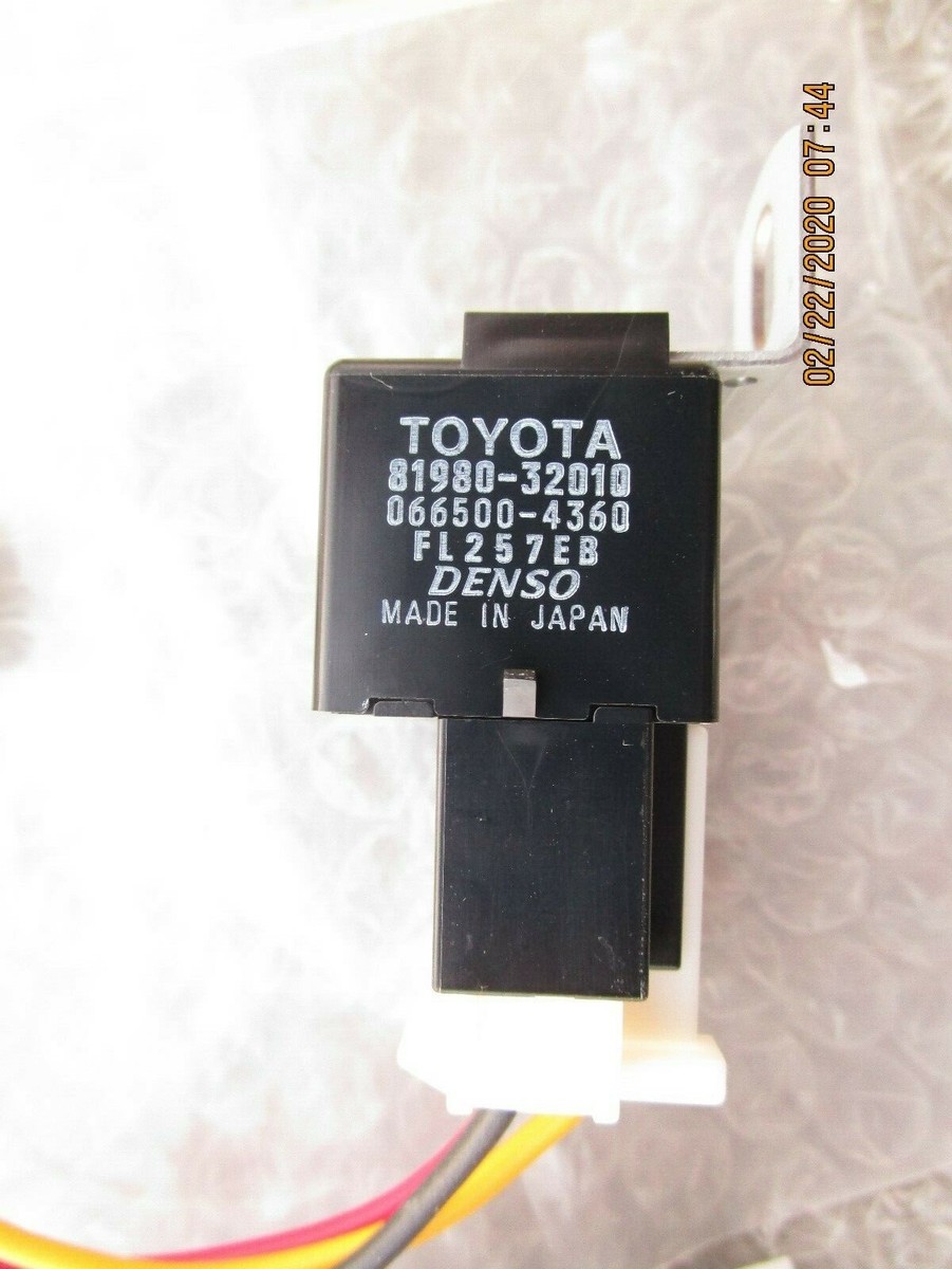 Relais Clignotant (Flasher) NOS Toyota Land Cruiser 40/55 - Réf 81980-30040, Neuf Ancien Stock, Japon