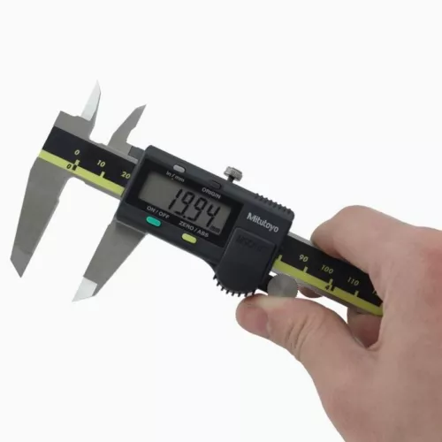 Mitutoyo 500-196-30 Electronic Digital Caliper w Advanced Onsite Sensor, 0 to 6"