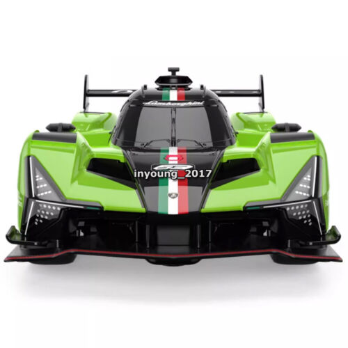 Ferngesteuertes Auto 1:24 Lamborghini SC63 Modellauto RC Auto Spielzeug Grün - Bild 6 von 14