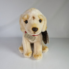 FAO Schwarz Golden Labrador Retriever Puppy Dog Plush 12" Realistic Stuffed Toy