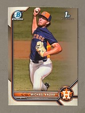 ⚾(you pick) Houston Astros 2022 Bowman Draft (base parallels sapphire) 🔵🟠