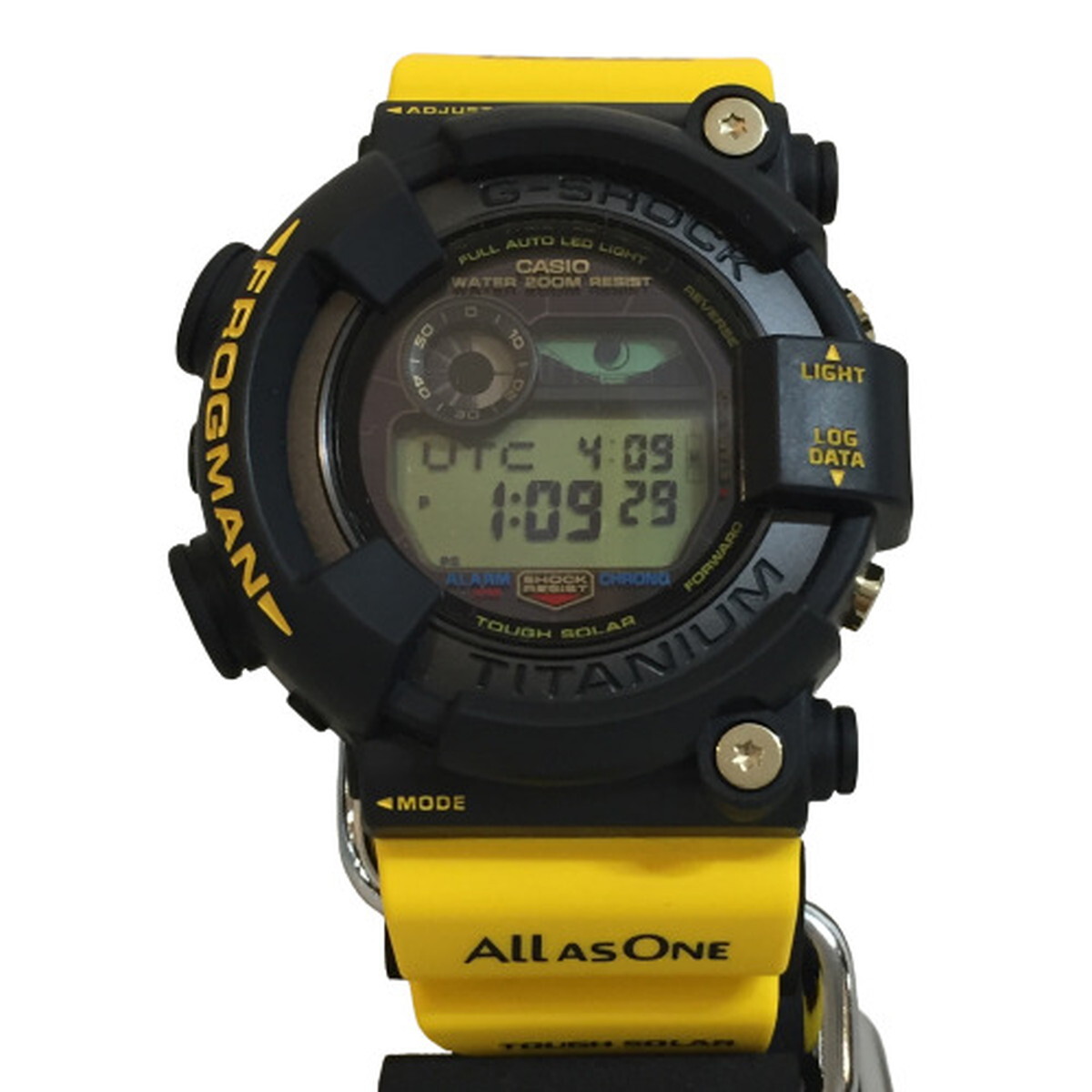 G Shock Casio Frogman GW 8200K 9JR Irukandji 2023 Yellow Limited Edition Watch