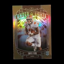 2021 Panini Legacy Under the Lights Bronze  Travis Etienne /100 Rookie Prizm