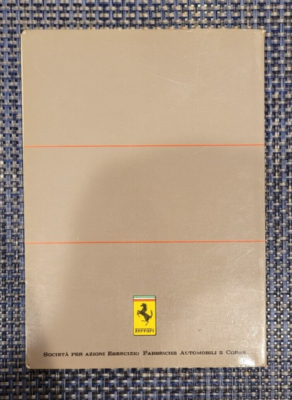 Ferrari Mondial3.2 owner’s manual Ferrari Mondial 3.2 Owners Manual US Version 86 87 Models