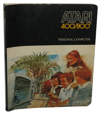Atari 400/800 Personal Computer (1979) Papierbinder Bedienungsanleitung Buch