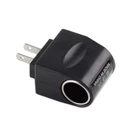 Wall Home Outlet Power To 12V Car Charger Lighter Port Inverter Converter Plug