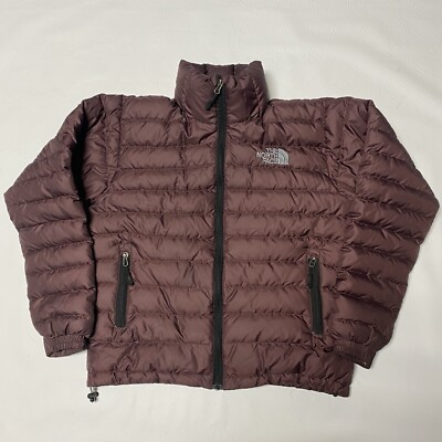 North Face Summit Series Gore Dry Loft Goose Down Puffer Jacket Pertex S Purple