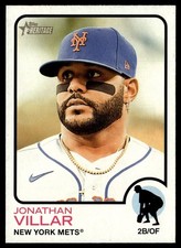 2022 Topps Heritage Jonathan Villar New York Mets #313