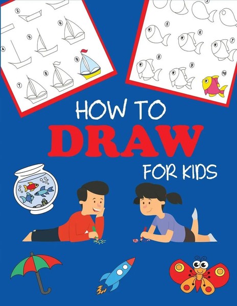 How To Draw For Kids | Learn To Draw Step By Step, Easy And Fun | Dp Kids | Buch-image