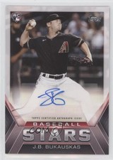 2021 Topps Update Baseball Stars Auto JB Bukauskas #BSA-JBB Auto 1u6