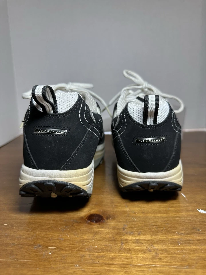 Zapatillas Sketchers Shape Up Zapatos Mujer Talla 9 Negro/Blanco Cómodas Fitness Foto 4 de 4