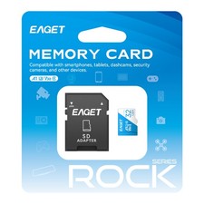 EAGET 32GB Micro SD Card UHS-I Flash Memory Card C10, U3, A1, V10 with SDAdapter
