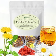 Dandelion Wolfberry Goji Berry Tea 15 Bags Natural Kidney Liver Health