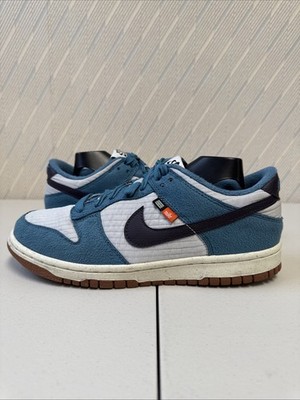 Nike Dunk Low SE Blue White Brown Unisex Kids' Sneakers Size 7Y DC9561-400