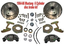 1964-66 Mustang Front Disc Brake Conversion Kit - 6 Cylinder -4 Lug-14 Wheels