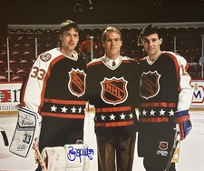 Brian SKRUDLAND Signed 8x10 Photo! NHL ALLSTAR WITH ROY! NHL VETERAN! W/COA