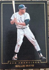 2024 Panini Three And Two Baseball #3 Willie Mays Blank Slate Insert SP HOF
