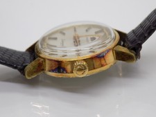 Omega Ladymatic Seamaster Watch 21mm runs great 5