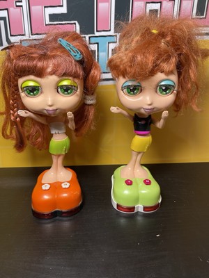 Lot 2x Diva Starz Mattel Bratz Interactive Dolls Cute Bratz 1999 Tested Working