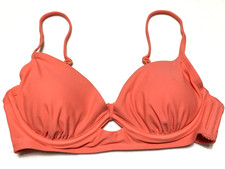 Shade Shore 34B Removable Pads Underwire Push-Up Bikini SM MARK INSIDE CUP