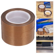  3 Rolls Seal Tape Insulation Tapes Oven High Temperature Sealing