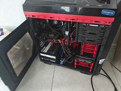 Upgradable desktop PC set- (Ryzen 6-Core / 16GB RAM / 1TB NVMe / 700W PSU)