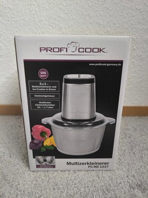 ProfiCook Multi Zerkleinerer Ice Crusher 4 Klingen Mixer Häcksler Küche