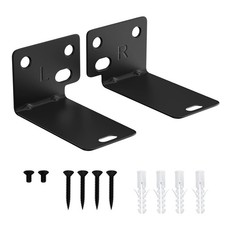 Pair Mounting Brackets TV Stand Wall-Mounted Wall MountBracket for Soundbar