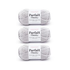 Bundle of 3 - Premier Yarns Parfait Chunky Yarn - Fog 1150-56