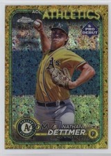 2024 Topps Pro Debut Chrome Gold Mini-Diamond Refractor 2/50 Nathan Dettmer 4f5
