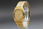 Vintage [Near MINT] Seiko 5 7S26-3070 Date/Day Gold Automatic  Men's From JAPAN