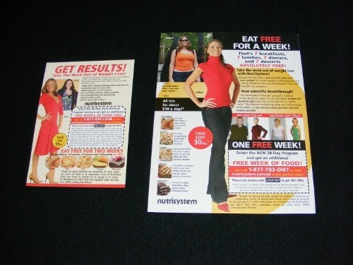 NUTRISYSTEM magazine clippings print ads for Weight Loss - Picture 9 of 11