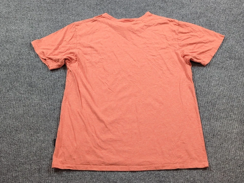Camisa Patagonia Para Hombre Grande Naranja Manga Corta Informal Algodón Orgánico Foto 4 de 4