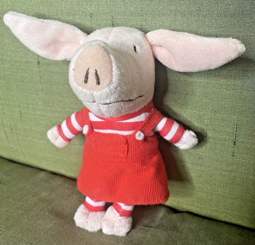 OLIVIA The Pig 5" Plush Doll Red Dress Spin Master 2010 Mini