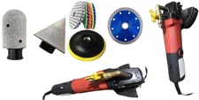 Power Tools Stone Fabrication Kit for stone granite marble floor tile countertop