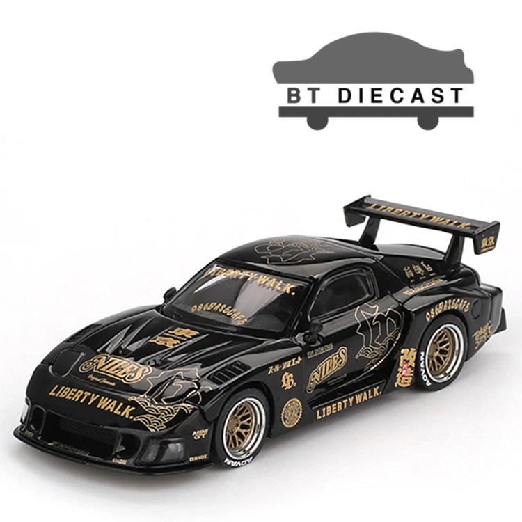 MINI GT LBWK LIBERTY WALK MAZDA RX-7 SUPER SILHOUETTE FD-NILES 1/64 BK MGT01101