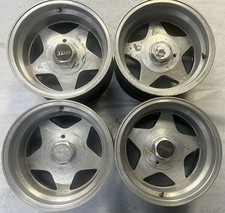 Vintage Eagle Alloy Wheels 15x8 Chevy GMC Nissan 6 Lug Truck Set of 4 J20587