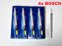 4X Bosch GlüHkerze 0250202146 FüR Mercedes Sprinter W202 W203 W210 W211 W639