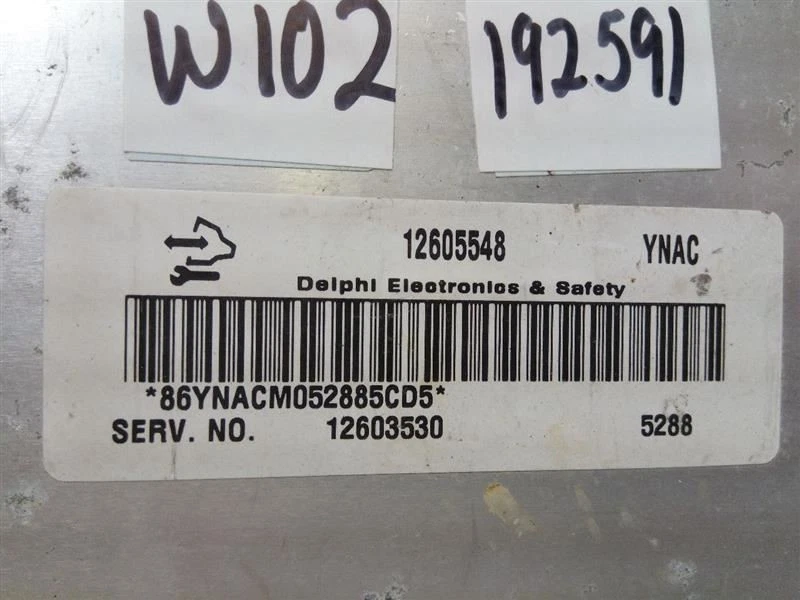 Módulo de control electrónico Motor Computer ECM 12603530 compatible con 06 08-10 MALIBU W102 Foto 2 de 4