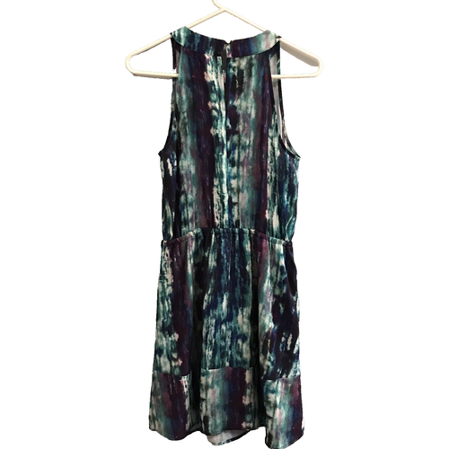Mossimo Women's Blue Multicolor Lined Dress Size Small Sleeveless - Picture 5 of 7