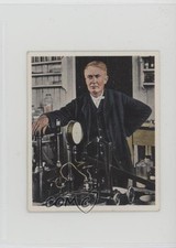 1934 Cigaretten Bilderdienst Die Grossen der Weltgeschichte Thomas Edison 05ng