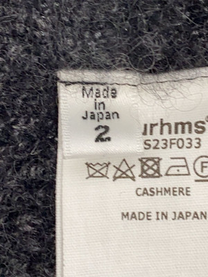 23AW blurhms【ブラームス】Cashmere Fur Knit ワガママトーキョーとブラームスがタッグ！ ヴィンテージ