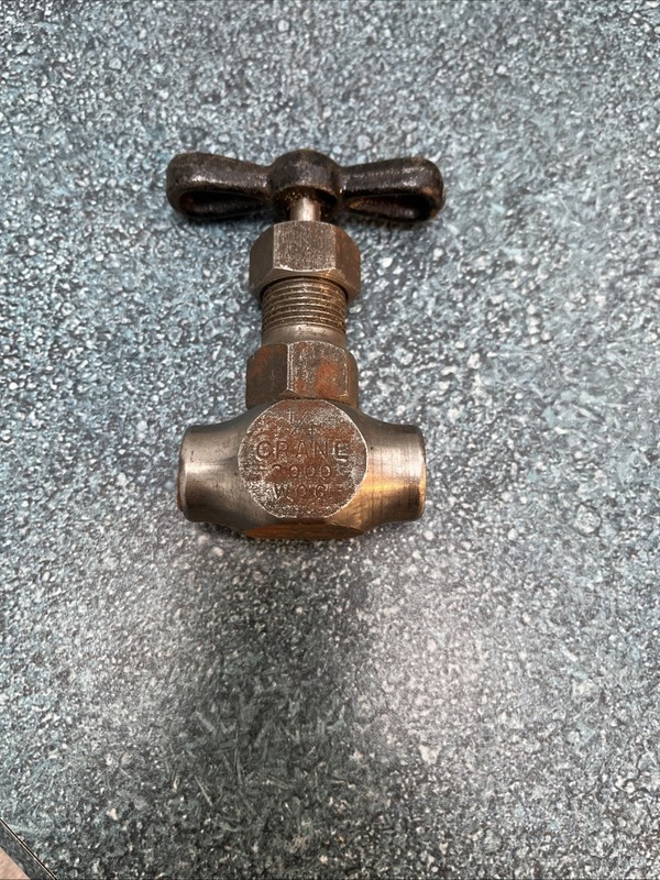 Crane 1/4” Valve 3000 WOG 222 F - 6 Steel