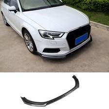 Facelift Front Spoiler Lippe Frontlippe Frontansatz Carbon Look passend für Audi